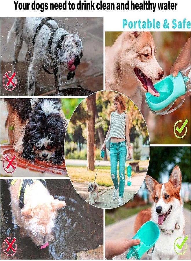 TGOPIT زجاجة ماء للكلاب من TGOPIT، مانعة للتسرب، محمولة، موزع ماء للجراء، كوب للشرب والتغذية، كوب للعناية بالحيوانات الأليفة، مناسبة للمشي والتنزه والسفر، زجاجة ماء خالية من مادة BPA للقطط والأرانب والجراء (متعددة الأحجام) - Image 5